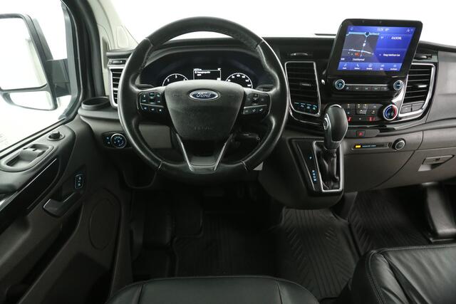 Ford TRANSIT CUSTOM 2.0 TDCI Sport L2H1 185PK | Aut. | Airco | Adap. Cruise | Camera | Carplay | 3 Zits | Trekhaak | 2xSchuifdeur