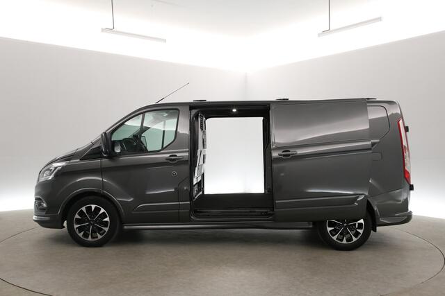 Ford TRANSIT CUSTOM 2.0 TDCI Sport L2H1 185PK | Aut. | Airco | Adap. Cruise | Camera | Carplay | 3 Zits | Trekhaak | 2xSchuifdeur