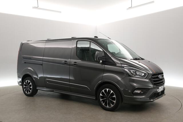 Ford TRANSIT CUSTOM 2.0 TDCI Sport L2H1 185PK | Aut. | Airco | Adap. Cruise | Camera | Carplay | 3 Zits | Trekhaak | 2xSchuifdeur
