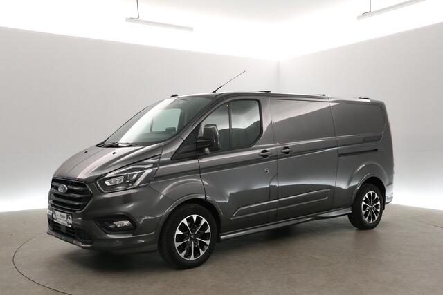 Ford TRANSIT CUSTOM 2.0 TDCI Sport L2H1 185PK | Aut. | Airco | Adap. Cruise | Camera | Carplay | 3 Zits | Trekhaak | 2xSchuifdeur