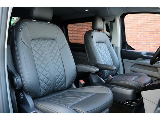 Ford TRANSIT CUSTOM 2.0 TDCI L2H1 170 PK Limited DC | ACC | 360 Camera | Blind Spot | CarPlay | Navigatie | Stoelverwarming | Trekhaak | Spoilerkit | Dubbel Cabine | 5-Zitter | Verlengde fabrieksgarantie tot december 2029