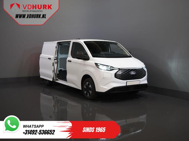 Ford TRANSIT CUSTOM E-Transit 65 kWh L2 330 km WLTP LED/ Standkachel/ Snellader/ 2.3t Trekverm./ Carplay/ Climate/ Camera/ PDC/ Cruise