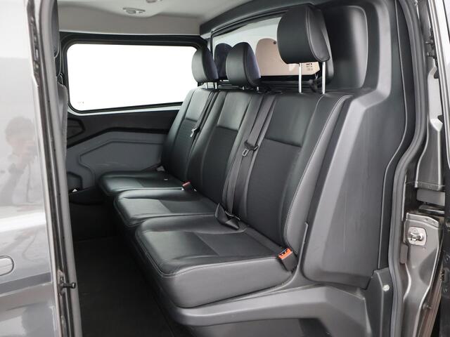 Ford TRANSIT CUSTOM 320 2.0 TDCI 185 PK AUT. SPORT DUBBEL CABINE + 2 SCHUIFDEUREN | ADAPTIVE CRUISE | WINTER PACK