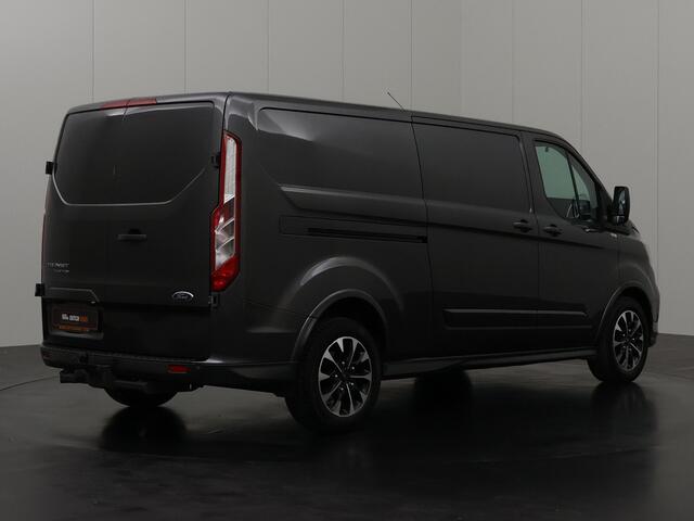 Ford TRANSIT CUSTOM 2.0TDCI 185PK Lang Sport | 2800Kg Trekhaak | Leder | Multimedia | Led | Airco | Cruise | Trekhaak