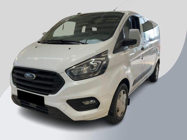 Ford TRANSIT CUSTOM 340 2.0 TDCI L2H1 Trend DC 170pk | Automaat | Dubbele Cabine | 6-persoons | Trekhaak | Navigatie | Camera | Verwarmd voorruit