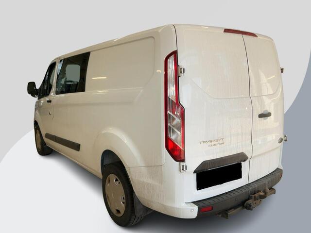 Ford TRANSIT CUSTOM 340 2.0 TDCI L2H1 Trend DC 170pk | Automaat | Dubbele Cabine | 6-persoons | Trekhaak | Navigatie | Camera | Verwarmd voorruit