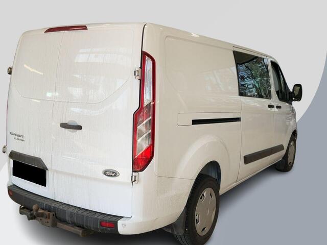 Ford TRANSIT CUSTOM 340 2.0 TDCI L2H1 Trend DC 170pk | Automaat | Dubbele Cabine | 6-persoons | Trekhaak | Navigatie | Camera | Verwarmd voorruit