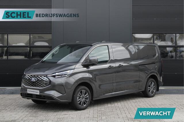 Ford TRANSIT CUSTOM E-Transit 340 L2H1 Limited 71 kWh 218pk | 2x Schuif | DDS LED | 360 Camera | B&O | ACC | Navi | Verwarmd stuurwiel | Elek trekhaak | AGR-stoel | Rijklaar
