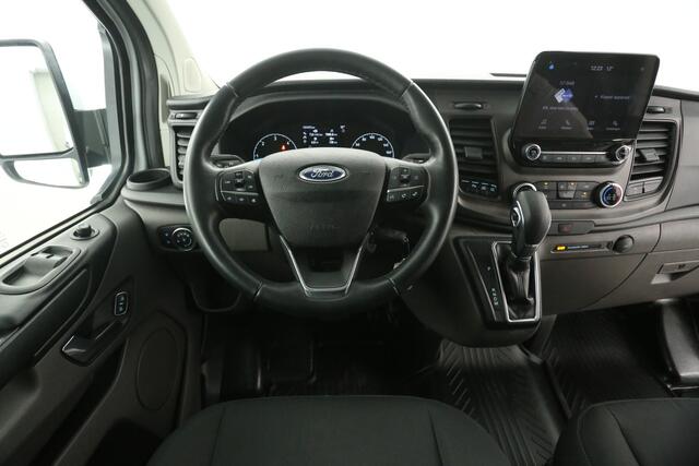 Ford TRANSIT CUSTOM 2.0 Ecoblue L1H1 | Aut. | Airco | Cruise | Camera | 3 Zits | Carplay | Trekhaak | 2xSchuifdeur
