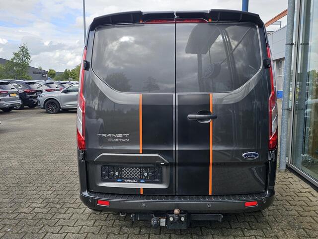 Ford TRANSIT CUSTOM 320 2.0 TDCI L1H1 Sport DC | 185pk Automaat | Geen BTW Geen BPM | Marge! | Camera | Stoelverwarming | Half leder | Trekhaak | PDC v+ a etc.