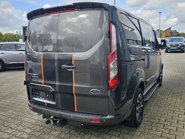 Ford TRANSIT CUSTOM 320 2.0 TDCI L1H1 Sport DC | 185pk Automaat | Geen BTW Geen BPM | Marge! | Camera | Stoelverwarming | Half leder | Trekhaak | PDC v+ a etc.