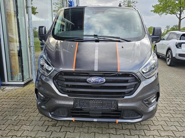 Ford TRANSIT CUSTOM 320 2.0 TDCI L1H1 Sport DC | 185pk Automaat | Geen BTW Geen BPM | Marge! | Camera | Stoelverwarming | Half leder | Trekhaak | PDC v+ a etc.