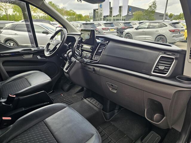 Ford TRANSIT CUSTOM 320 2.0 TDCI L1H1 Sport DC | 185pk Automaat | Geen BTW Geen BPM | Marge! | Camera | Stoelverwarming | Half leder | Trekhaak | PDC v+ a etc.