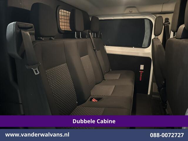 Ford TRANSIT CUSTOM 2.0 TDCI 170pk L2H1 Dubbele Cabine Euro6 ** Rijklaar direct rijden ** Airco | 6-Zits | Camera | Navigatie | LED | Apple Carplay Android Auto, Cruisecontrol, Stoelverwarming, Verwarmde voorruit, Parkeersensoren, 2800kg trekvermogen, Dakdragers