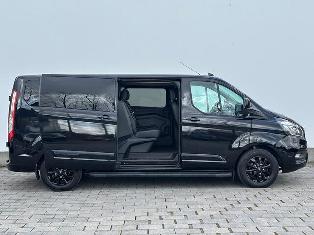 Ford TRANSIT CUSTOM 320 2.0 TDCI L2H1 Platinum Edition AUT DC | Trekhaak | 100% dealer onderhouden | Leder | Treeplanken | Stoelverwarming | Dubbele Cabine