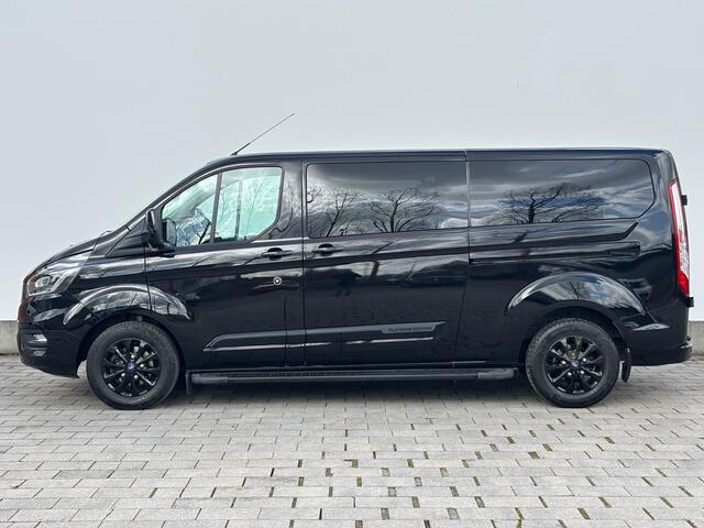 Ford TRANSIT CUSTOM 320 2.0 TDCI L2H1 Platinum Edition AUT DC | Trekhaak | 100% dealer onderhouden | Leder | Treeplanken | Stoelverwarming | Dubbele Cabine