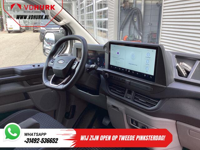 Ford TRANSIT CUSTOM E-Transit 71 kWh L2 360 km WLTP Garantie t/m 2028/ LED/ Snellader/ Standkachel/ Stoelverw./ Stuurverw./ Carplay/ Camera/ PDC/ Climate/ Cruise