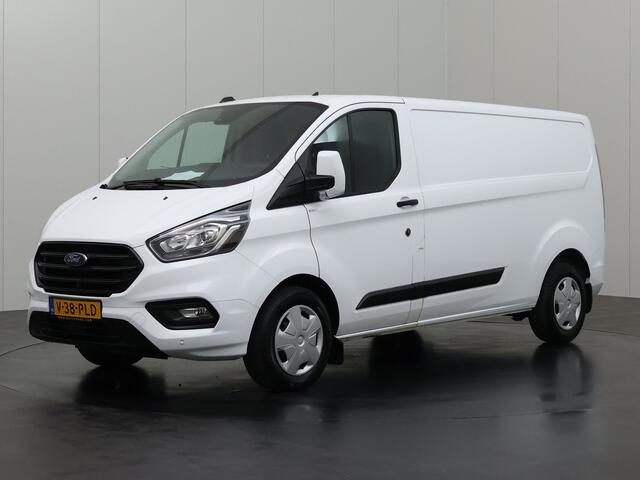 Ford TRANSIT CUSTOM 2.0TDCi 130PK Lang | 2800Kg Trekgewicht | Airco | Cruise | 3-Zits | Betimmering