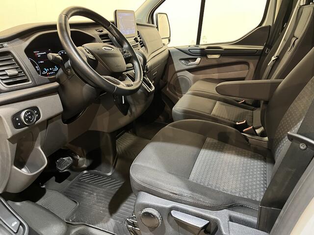Ford TRANSIT CUSTOM 340 L1H1 PHEV Benzine Hybride Trend Automaat / Euro 6 / Schuifdeur L + R / Airco / CarPlay / Cruise Control / Camera / Navigatie / Klep / 3-Zits / 18.300 KM !!