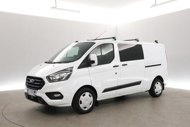 Ford TRANSIT CUSTOM 2.0 Ecoblue L2H1 | DC | 6 Zits | Aut. | Airco | Cruise | Camera | Trekhaak | Carplay | 2xSchuifdeur