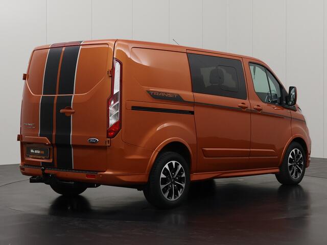 Ford TRANSIT CUSTOM 2.0TDCi 170PK Automaat Dubbele Cabine | Leder | 2xSchuifdeur | Navigatie | Camera | Trekhaak