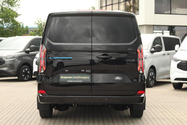 Ford TRANSIT CUSTOM E-Transit 320 L1H1 Limited | 71kWh | 160kW/218pk | Trekgewicht 2300kg | Camera | Carplay/Android | Cruise | Lease 717,- p/m