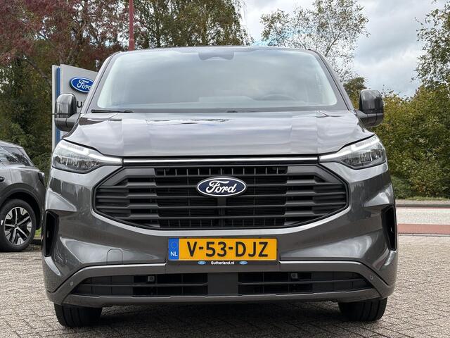 Ford TRANSIT CUSTOM 320 2.0 TDCI L2H1 Limited 136pk | Trekhaak | Stoel- & Stuurwielverwarming | Navigatie | LM Velgen | Doorschuifluik | Passagiersbank |