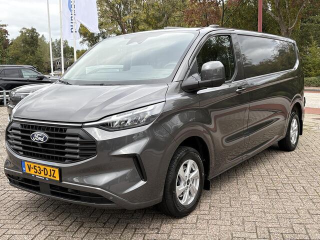 Ford TRANSIT CUSTOM 320 2.0 TDCI L2H1 Limited 136pk | Trekhaak | Stoel- & Stuurwielverwarming | Navigatie | LM Velgen | Doorschuifluik | Passagiersbank |