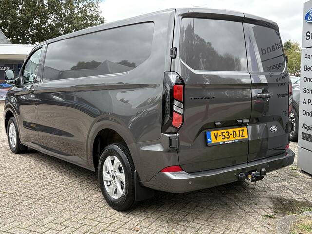 Ford TRANSIT CUSTOM 320 2.0 TDCI L2H1 Limited 136pk | Trekhaak | Stoel- & Stuurwielverwarming | Navigatie | LM Velgen | Doorschuifluik | Passagiersbank |