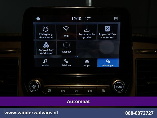 Ford TRANSIT CUSTOM 2.0 TDCI 131pk Automaat L2H1 Euro6 Airco | LED | Apple Carplay | Cruisecontrol Android Auto, Verwarmde Voorruit, Parkeersensoren, Bijrijdersbank