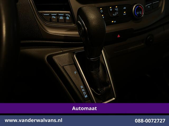 Ford TRANSIT CUSTOM 2.0 TDCI 131pk Automaat L2H1 Euro6 Airco | LED | Apple Carplay | Cruisecontrol Android Auto, Verwarmde Voorruit, Parkeersensoren, Bijrijdersbank