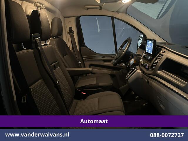Ford TRANSIT CUSTOM 2.0 TDCI 131pk Automaat L2H1 Euro6 Airco | LED | Apple Carplay | Cruisecontrol Android Auto, Verwarmde Voorruit, Parkeersensoren, Bijrijdersbank