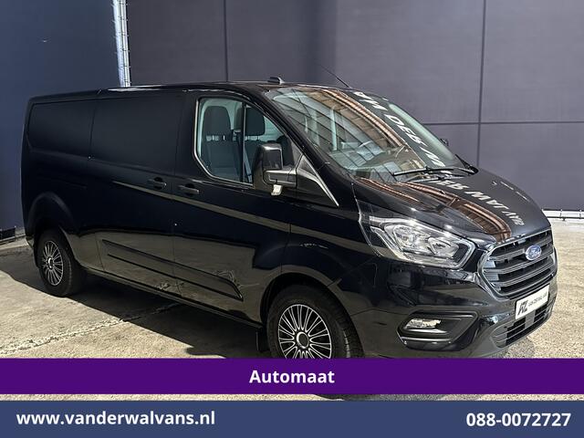Ford TRANSIT CUSTOM 2.0 TDCI 131pk Automaat L2H1 Euro6 Airco | LED | Apple Carplay | Cruisecontrol Android Auto, Verwarmde Voorruit, Parkeersensoren, Bijrijdersbank