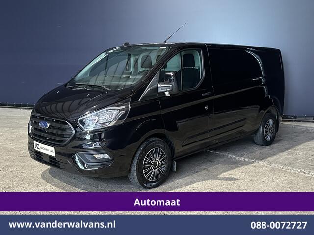 Ford TRANSIT CUSTOM 2.0 TDCI 131pk Automaat L2H1 Euro6 Airco | LED | Apple Carplay | Cruisecontrol Android Auto, Verwarmde Voorruit, Parkeersensoren, Bijrijdersbank