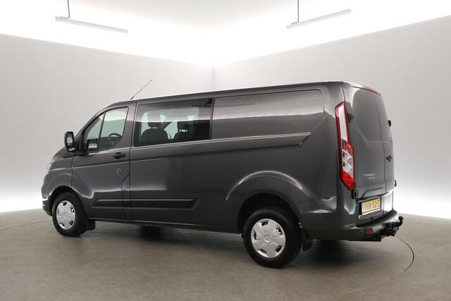 Ford TRANSIT CUSTOM 2.0 TDCI L2H1 Limited | DC | 6 Zits | Airco | Cruise | Carplay | 2800KG Trekgew. | Trekhaak | Parkeersens.