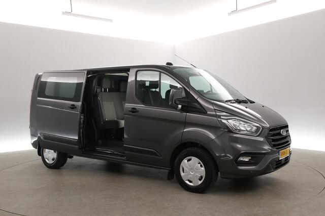 Ford TRANSIT CUSTOM 2.0 TDCI L2H1 Limited | DC | 6 Zits | Airco | Cruise | Carplay | 2800KG Trekgew. | Trekhaak | Parkeersens.