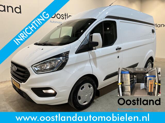 Ford TRANSIT CUSTOM 320 2.0 TDCI L2H2 Trend 170 PK / Euro 6 / Servicebus / Sortimo inrichting / Airco / Cruise Control / PDC / 3-Zits