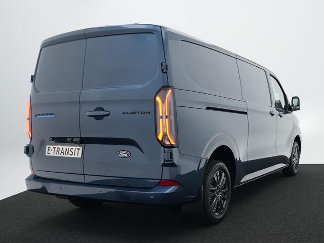 Ford TRANSIT CUSTOM E-Transit 340 L2H1 Limited 71 kWh | Stoelverwarming | 360 graden camera | Adaptieve cruise control |