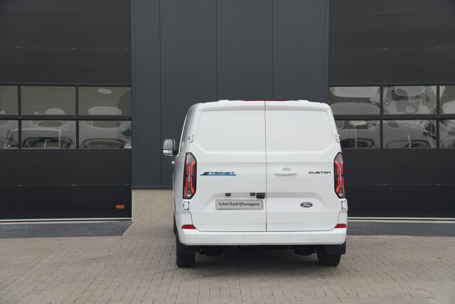 Ford TRANSIT CUSTOM E-Transit 320 L1H1 Limited 71 kWh 218pk - Keyless - Stoelverwarming - Camera - Carplay - Rijklaar