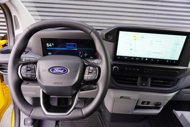 Ford TRANSIT CUSTOM E-Transit 340 L2H1 65 kWh 330km WLPT 136pk 2x Schuifdeur Apple Carplay Camera ACC Cruise control Digitaal Dashboard Achterklep