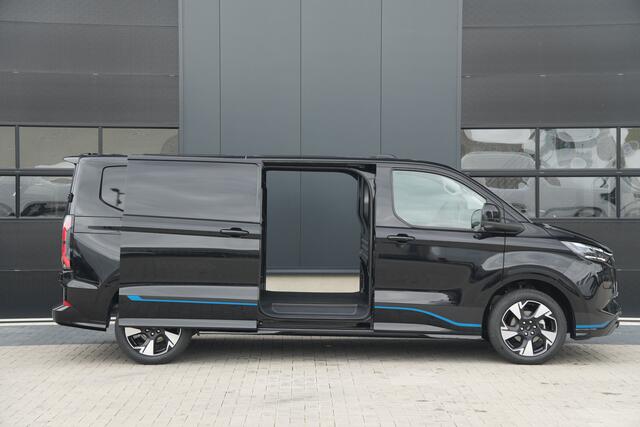 Ford TRANSIT CUSTOM E-Transit 340 L2H1 Sport 71 kWh 218pk - 2x Schuif - ACC - B&O - Navi - Stoel/Stuurverwarming - 360 Camera - Blindspot - Rijklaar