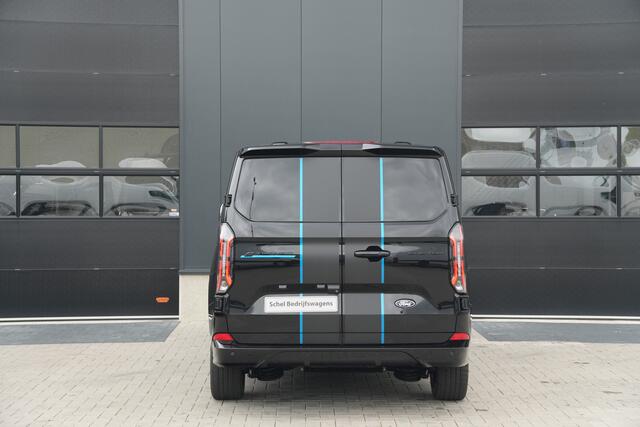 Ford TRANSIT CUSTOM E-Transit 340 L2H1 Sport 71 kWh 218pk - 2x Schuif - ACC - B&O - Navi - Stoel/Stuurverwarming - 360 Camera - Blindspot - Rijklaar