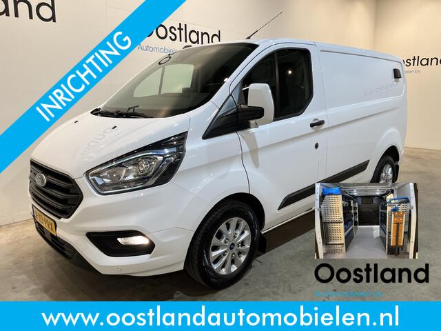 Ford TRANSIT CUSTOM 280 2.0 TDCI L1H1 Trend 130 PK / Servicebus / Sortimo Inrichting / Euro 6 / Airco / Camera / CarPlay / Cruise Control Adap. / Navigatie / Klep / 3-Zits / 55.000 KM !!