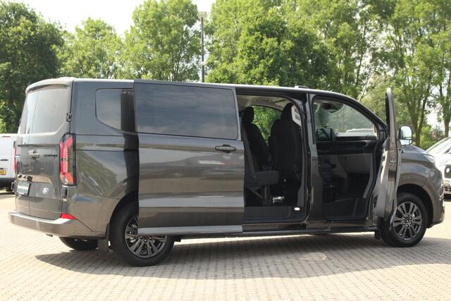 Ford TRANSIT CUSTOM E-Transit 320 L2H1 Limited DC | 71 kWh | 160kW/218pk | Trekgewicht 2300kg | Camera | Carplay/Android | Cruise | Lease 788,- p/m