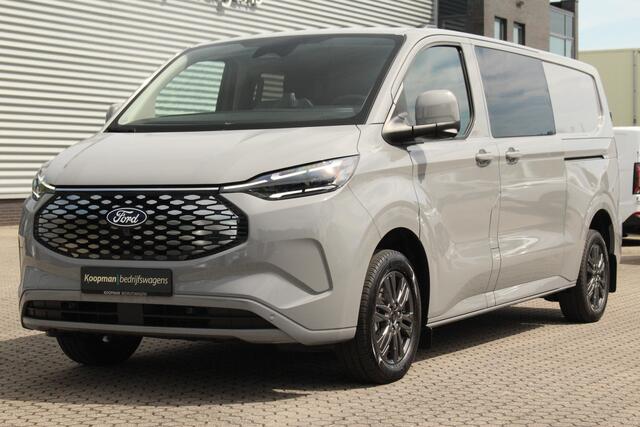 Ford TRANSIT CUSTOM E-Transit 320 L2H1 Limited DC | 71 kWh | Driver Assist | Adap. Cruise | Camera | Carplay/Android | Lease 824,- p/m