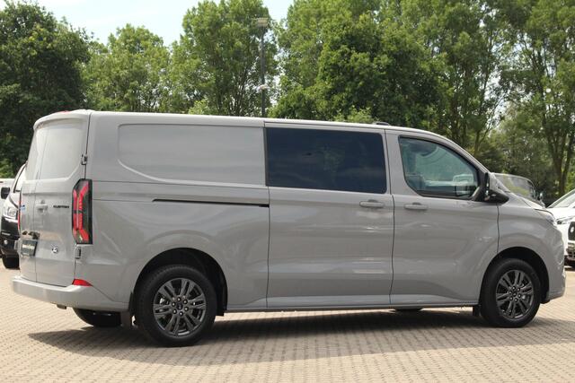 Ford TRANSIT CUSTOM E-Transit 320 L2H1 Limited DC | 71 kWh | Driver Assist | Adap. Cruise | Camera | Carplay/Android | Lease 824,- p/m