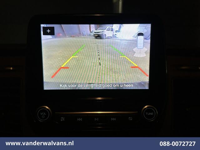 Ford TRANSIT CUSTOM 2.0 TDCI 130pk L2H1 Euro6 Airco | Camera | Cruisecontrol | LED | Stoelverwarming Parkeersensoren, Verwarmde voorruit, Bijrijdersbank, 2800kg trekvermogen