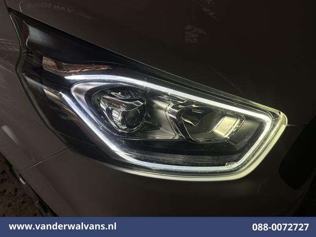 Ford TRANSIT CUSTOM 2.0 TDCI 130pk L2H1 Euro6 Airco | Camera | Cruisecontrol | LED | Stoelverwarming Parkeersensoren, Verwarmde voorruit, Bijrijdersbank, 2800kg trekvermogen