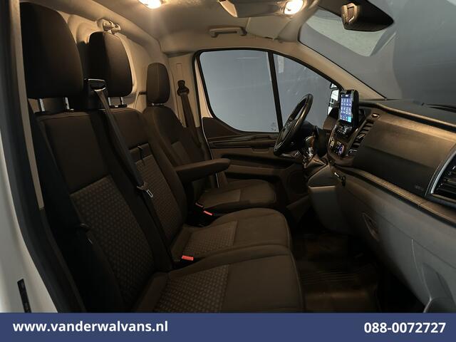 Ford TRANSIT CUSTOM 2.0 TDCI 130pk L2H1 Euro6 Airco | Camera | Cruisecontrol | LED | Stoelverwarming Parkeersensoren, Verwarmde voorruit, Bijrijdersbank, 2800kg trekvermogen