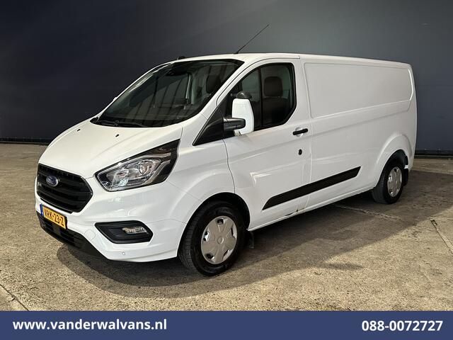 Ford TRANSIT CUSTOM 2.0 TDCI 130pk L2H1 Euro6 Airco | Camera | Cruisecontrol | LED | Stoelverwarming Parkeersensoren, Verwarmde voorruit, Bijrijdersbank, 2800kg trekvermogen